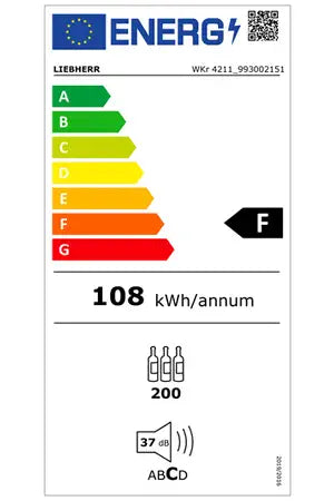 Cave à vin - Liebherr WKR4211 - 200 Bouteilles